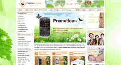 Desktop Screenshot of pandaphone.com